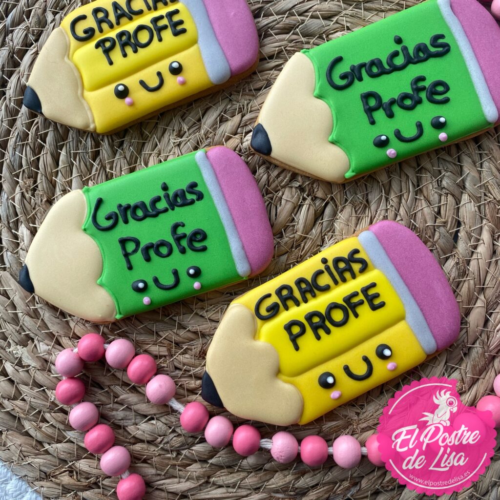 Galletas Decoradas Lápiz
