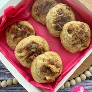 ¡Sueño Dulce! Caja de 6 Super Cookies de Leche Merengada