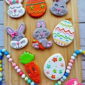 Set de Galletas Decoradas de Pascua - ¡Celebra la Alegría de la Temporada con estas Delicias!