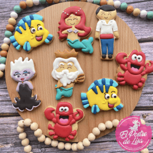 Set Galletas Decoradas La Sirenita – Un mundo dulce bajo el mar