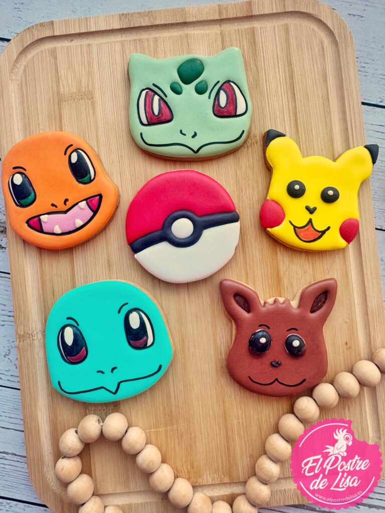 Set de galletas decoradas Pokémon
