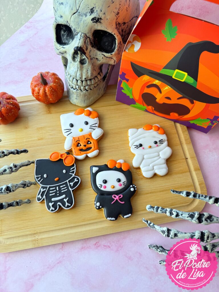 Caja de Galletas Decoradas de Halloween – Edición especial