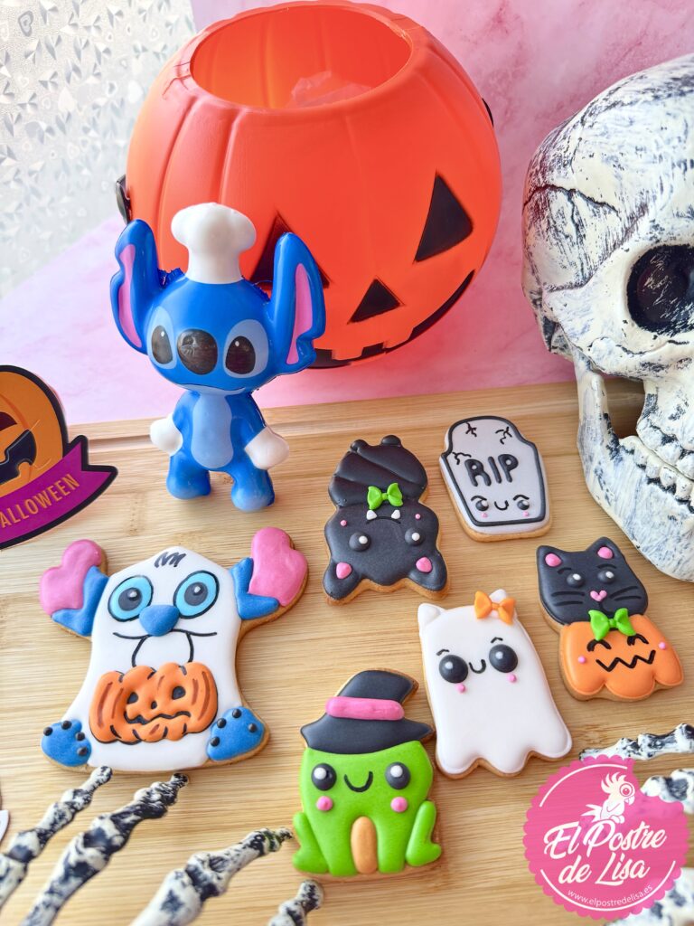 cubo de calabaza de halloween