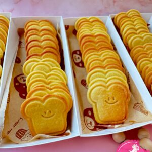 Mini tostadas de mantequilla artesanas – Caja de 14 unidades