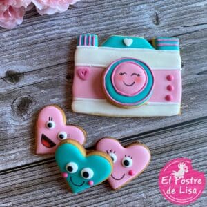 Galletas Decoradas Cámara de Fotos - ¡Captura Momentos Dulces con Estilo!