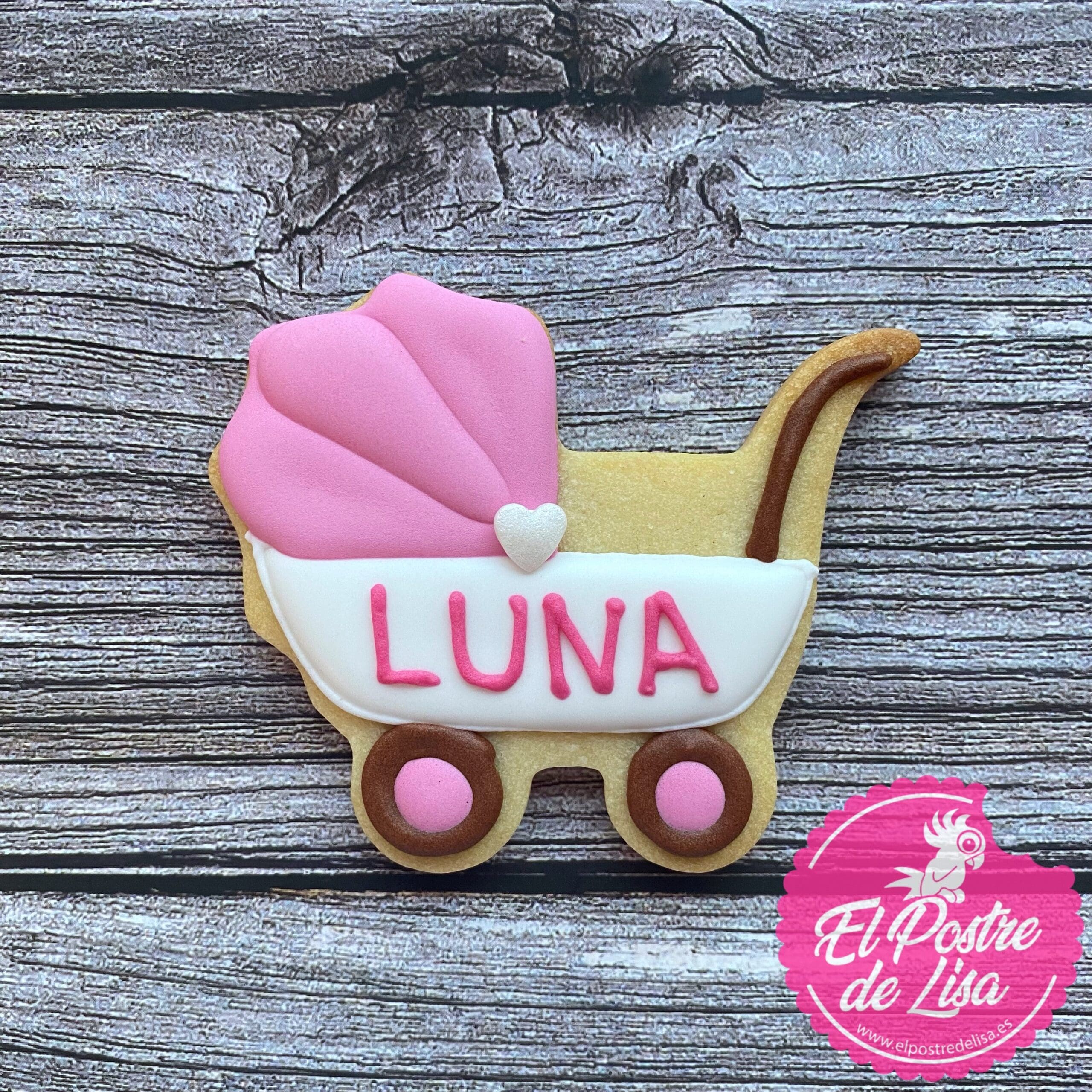 Galletas Decoradas personalizadas con Nombre - El postre de Lisa