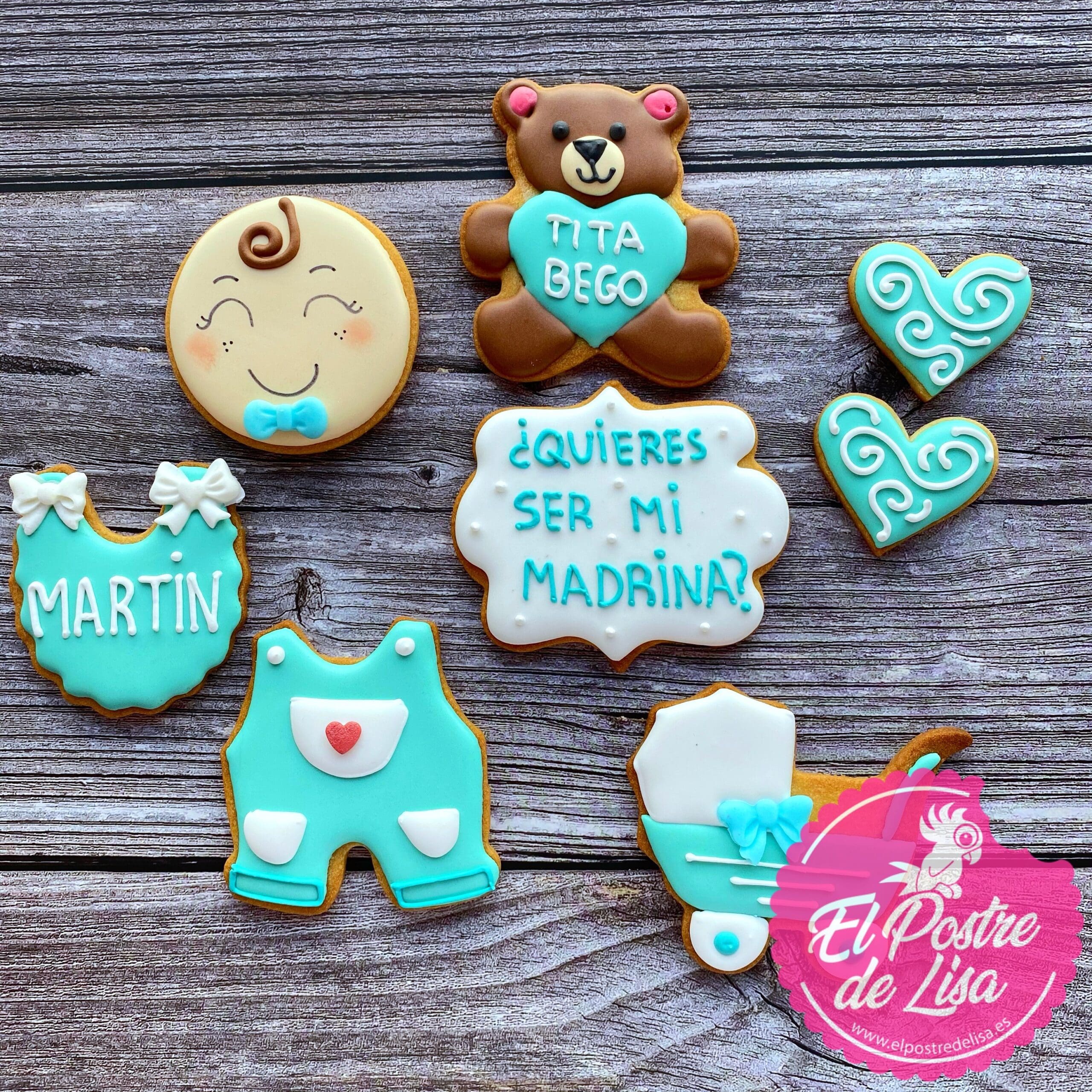 Galletas Personalizadas para Padrinos y Madrinas