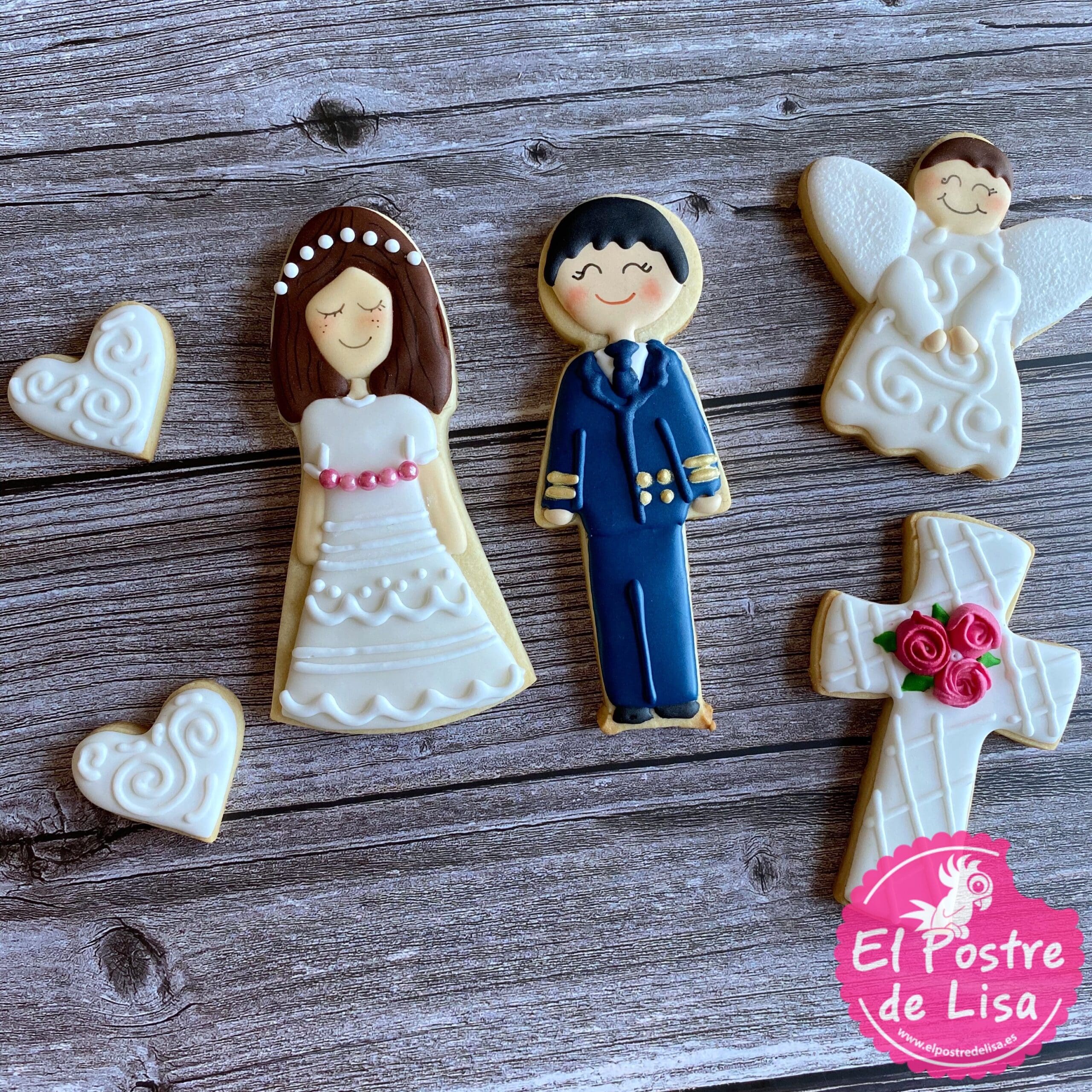 Set de 8 Galletas Decoradas Mi Bautizo: Dulzura Personalizada