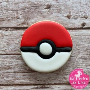 🌟 Galletas Decoradas Pokémon-Bola Pokémon: Atrapa el Sabor de la Aventura 🍪⚡️