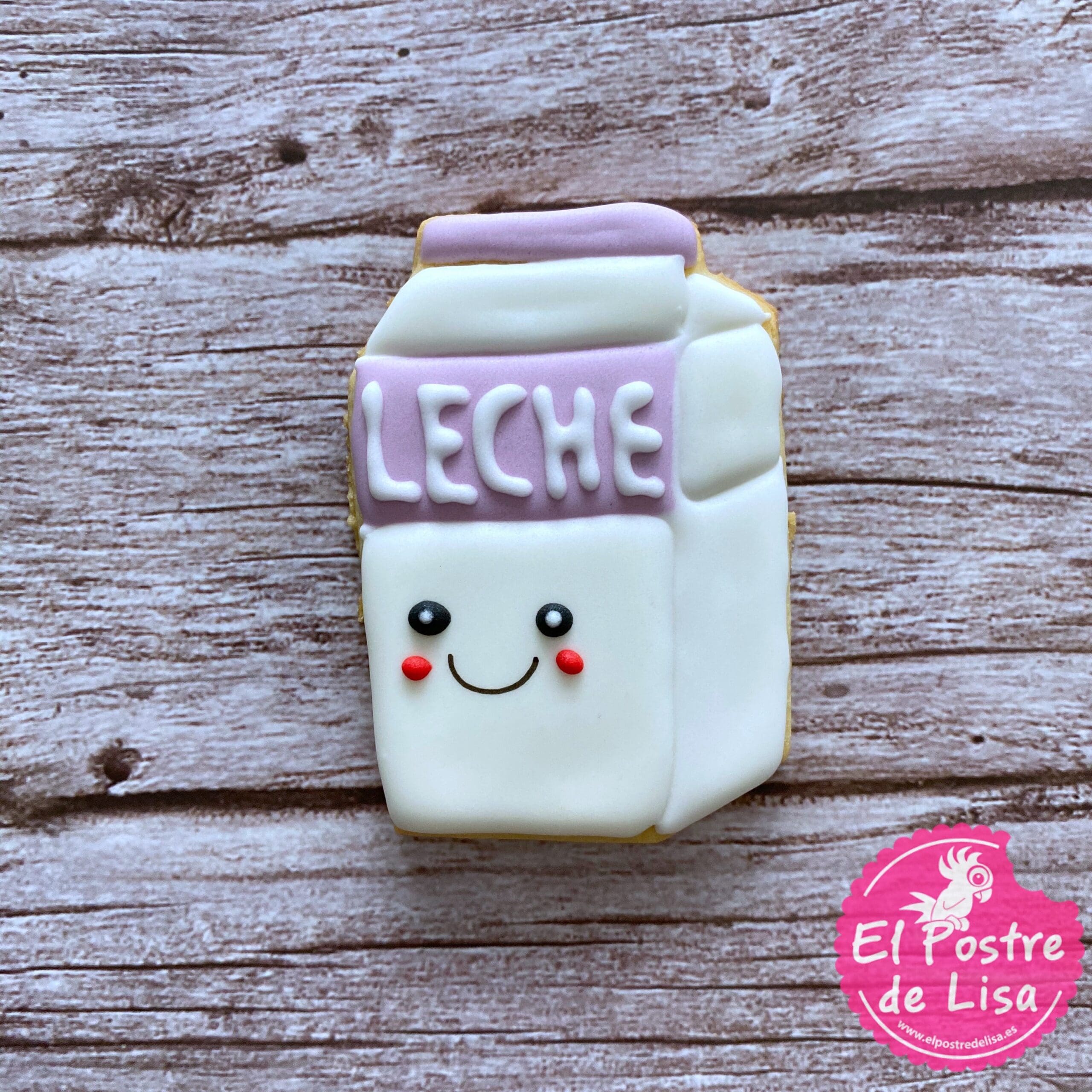 Galletas decoradas Brick de leche - El postre de Lisa - Galletas Decoradas  y Personalizadas