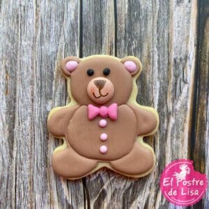 🐻🍪 Galletas Decoradas: Osito Marrón - Dulces Delicias para los Amantes de los Osos🍯🌼