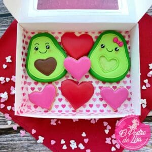 💖 Set Amoroso de Galletas Decoradas para San Valentín: Delicioso Romance 💏