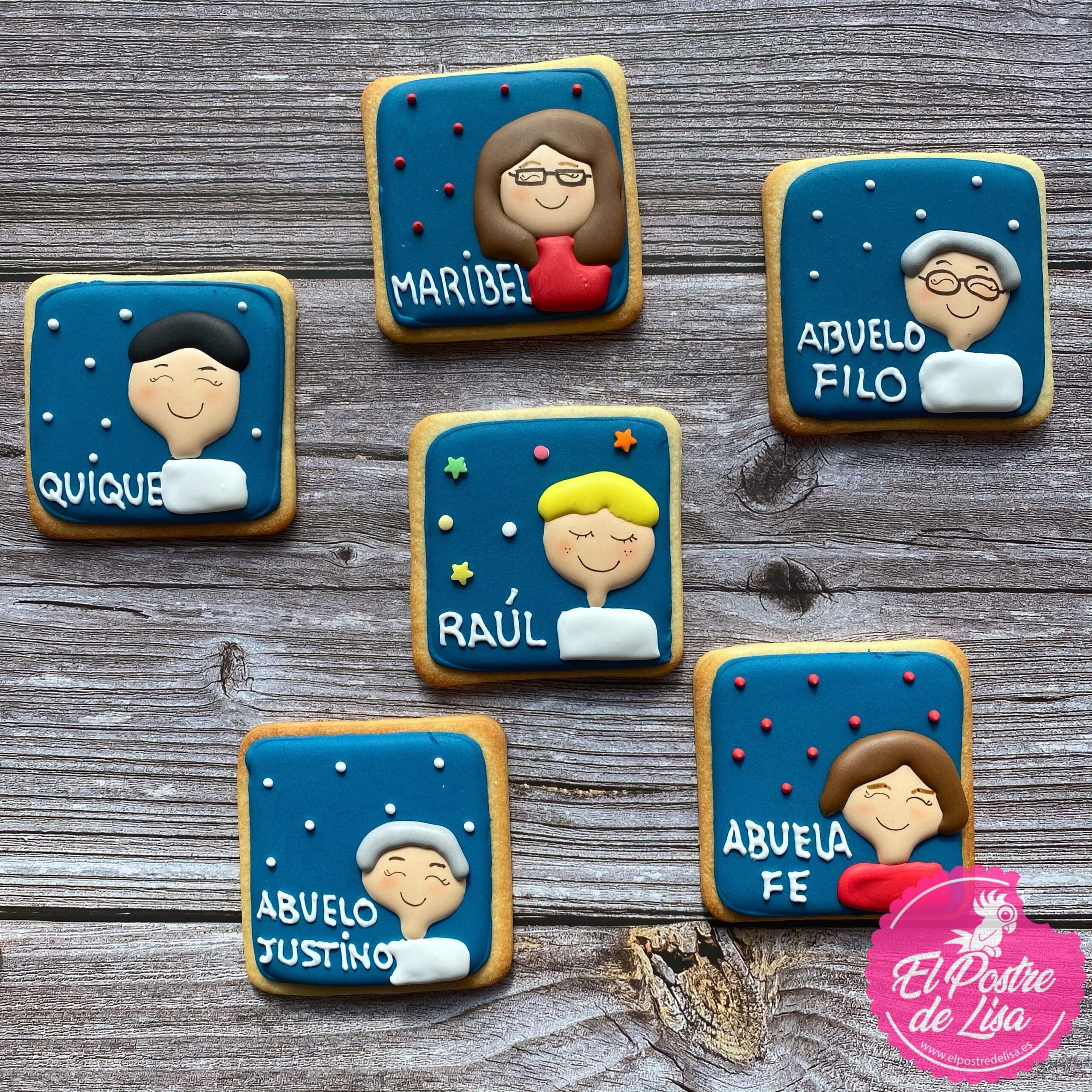 Galletas decoradas de tu familia1