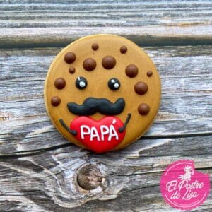 🍪👨🎁 Galletas Decoradas Cookie para Papá - ¡Un Regalo Delicioso y Personalizado para el Mejor Papá! 🎉💙