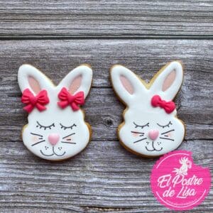 🐰🍪 Galletas Decoradas Conejos Lacito - ¡Una Dulce y Encantadora Delicia para Compartir! 🎀🌸