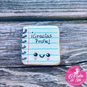 Galletas Decoradas Colegio: Cuaderno, Dulces Notas de Sabor 📓🍪