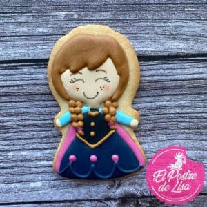 ❄️🍪 Galletas Decoradas Anna: Una Dulce Aventura Llena de Encanto y Sabor ❄️👑