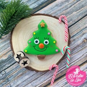 🎄🍪 Galletas Decoradas Arbolito Navideño - ¡Un Bocado Festivo para Iluminar Tu Navidad! 🌟🎉