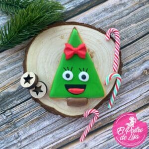 🎄🍪 Galletas Decoradas Árbol Feliz Navidad - ¡Alegría Comestible para Tu Temporada Festiva! 🎅🎉