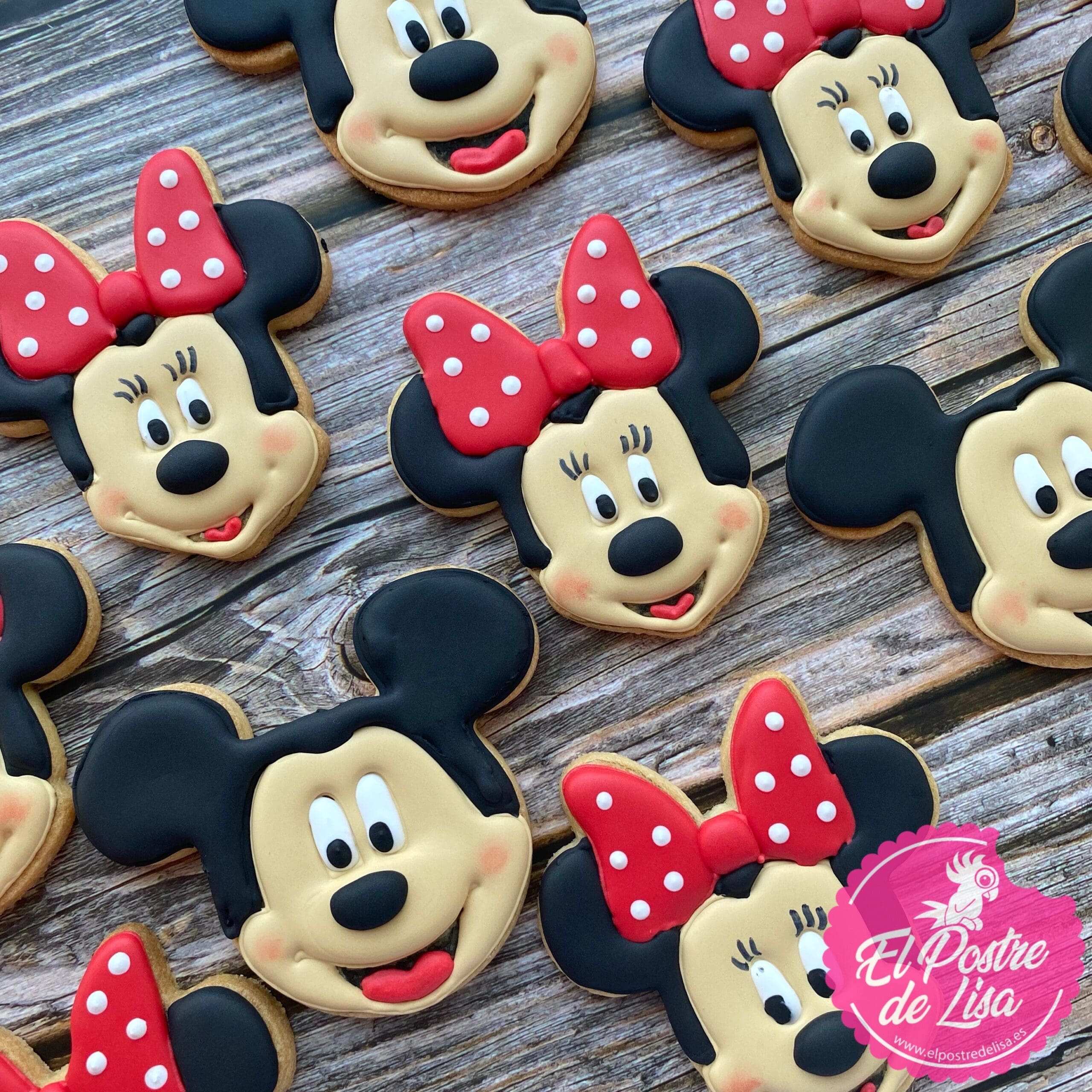 Galletas Minnie Mickey Mouse  Qmonas Galletas personalizadas