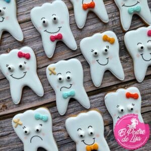  Galletas Decoradas Muelas Divertidas - Una Sonrisa Dulce para los Dentistas 😁🍪