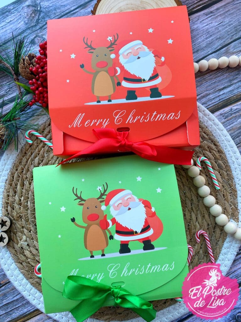 Cajita Especial de Galletas Decoradas Navideñas: Ideal para Regalar 🎁🍪