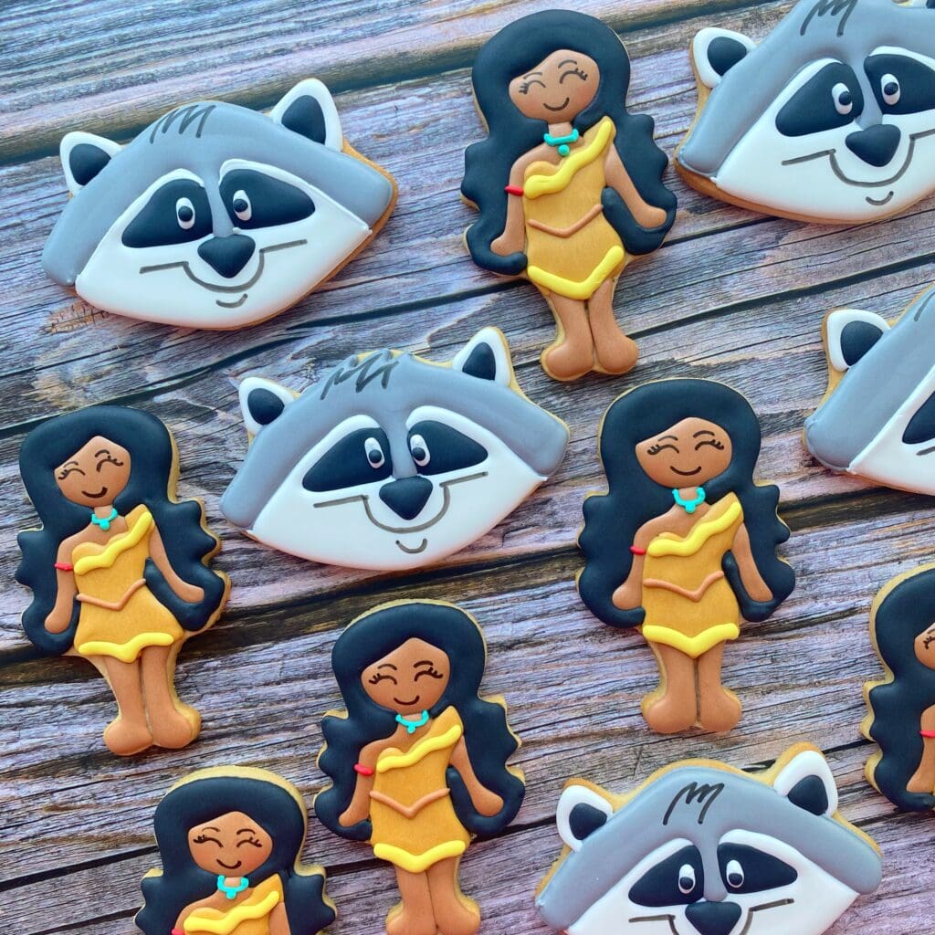 Selección de Galletas Decoradas Pocahontas