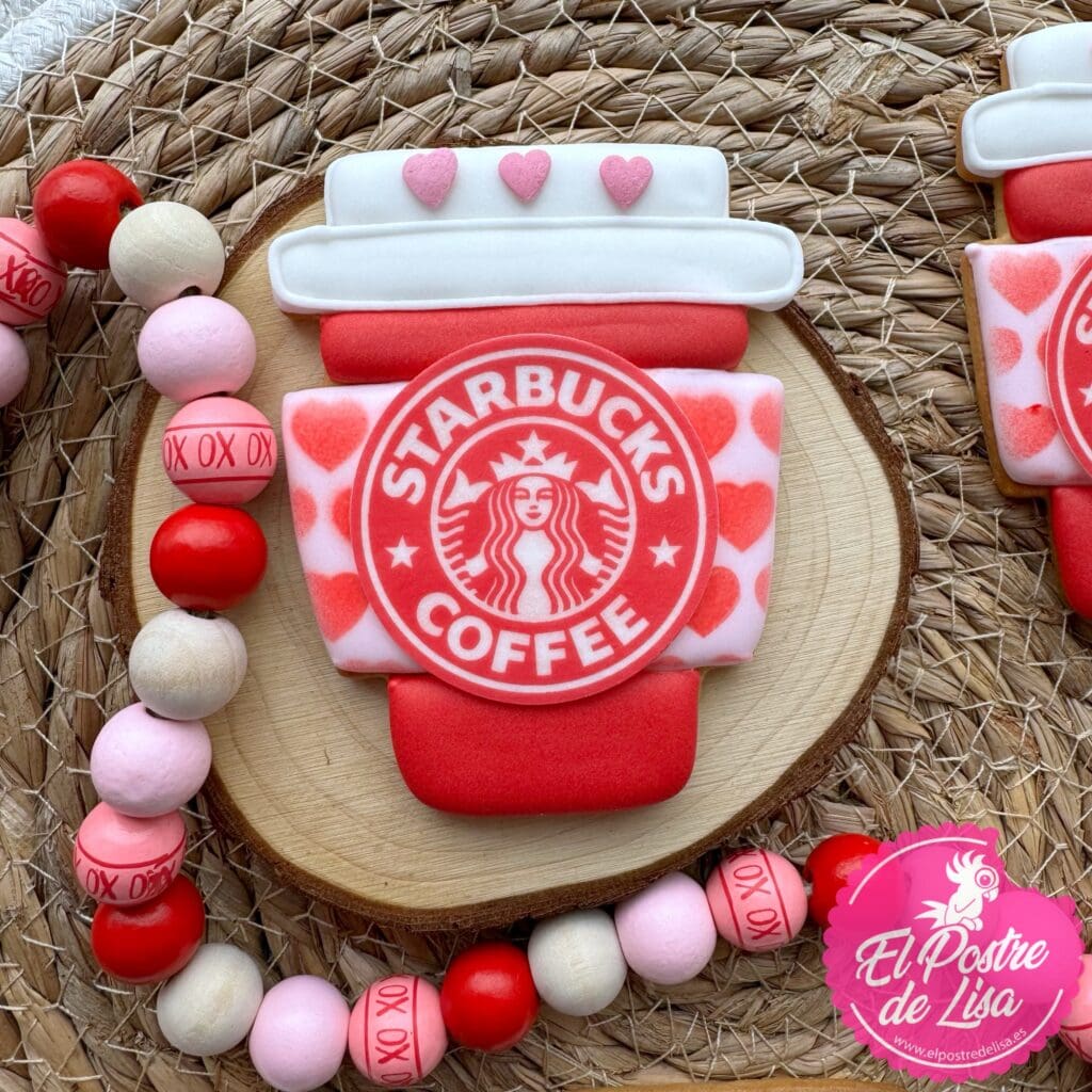Galletas Decoradas Café Starbucks San Valentín: Amor en cada Bocado ☕💖🍪